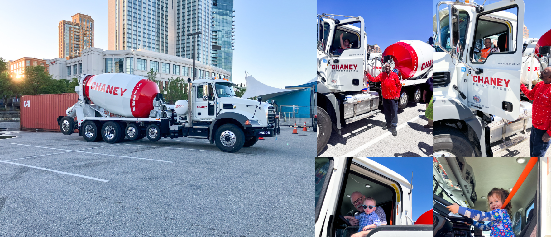 Chaney Joins the Fun at Baltimore Big Truck Day!